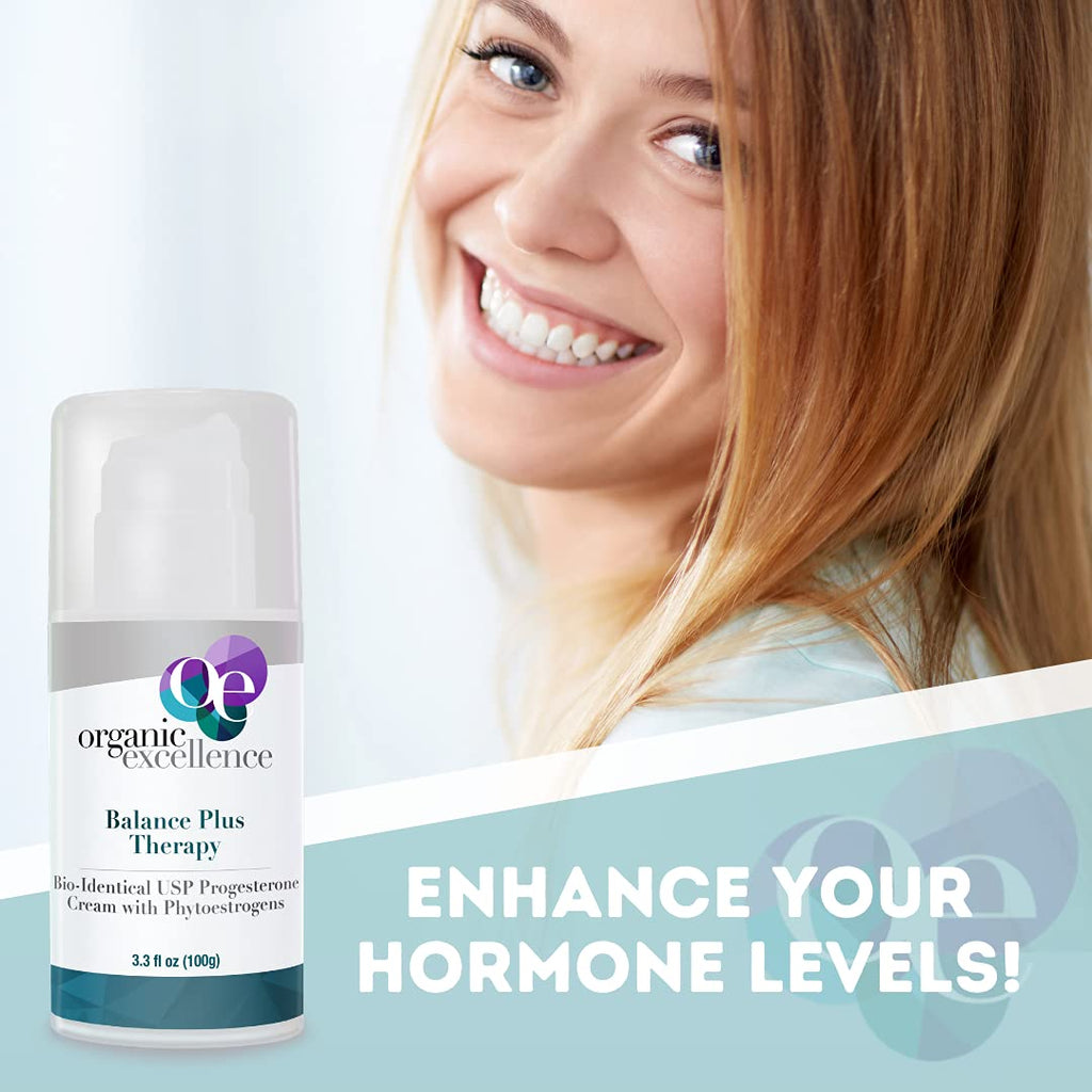 Organic Excellence Balance Plus Therapy packaging box side