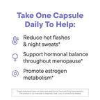 Technical Precision Daily Nouri Menopause Probiotic capsule delivery system close up