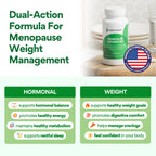 VoomVaya MenoSlim Advanced ingredients and nutritional information panel
