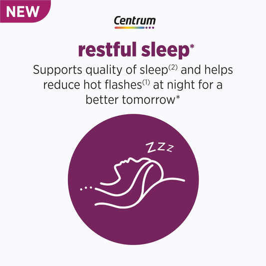 Centrum Menopause Support 28 count bottle side view