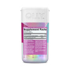 Olly perimenopause supplement box and bottle packaging