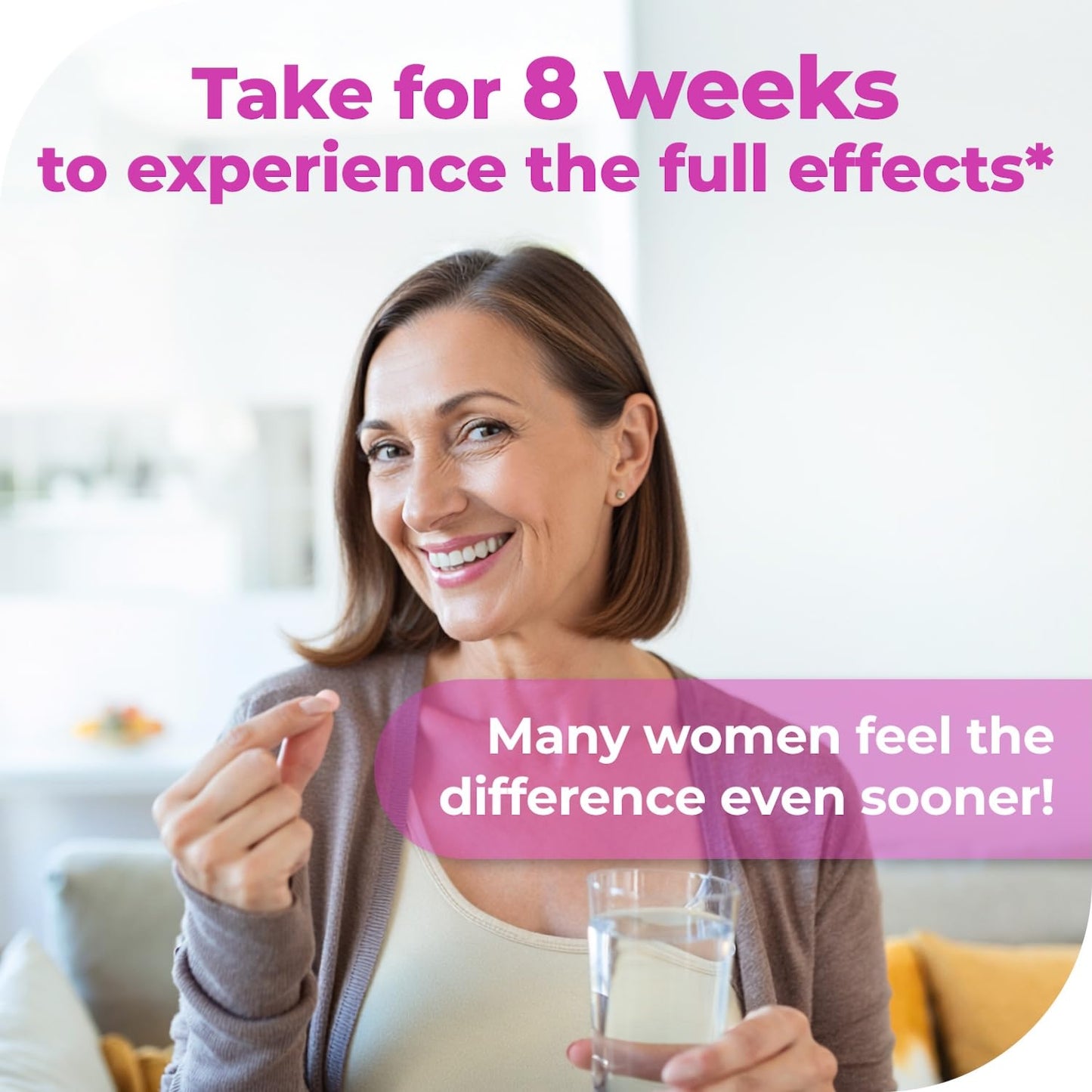 Side view of Remifemin menopause supplement highlighting German manufacturing quality.
