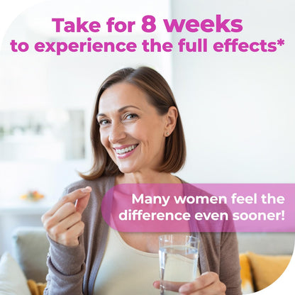 Side view of Remifemin menopause supplement highlighting German manufacturing quality.