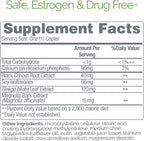 Estroven Menopause Relief Package Back View Details