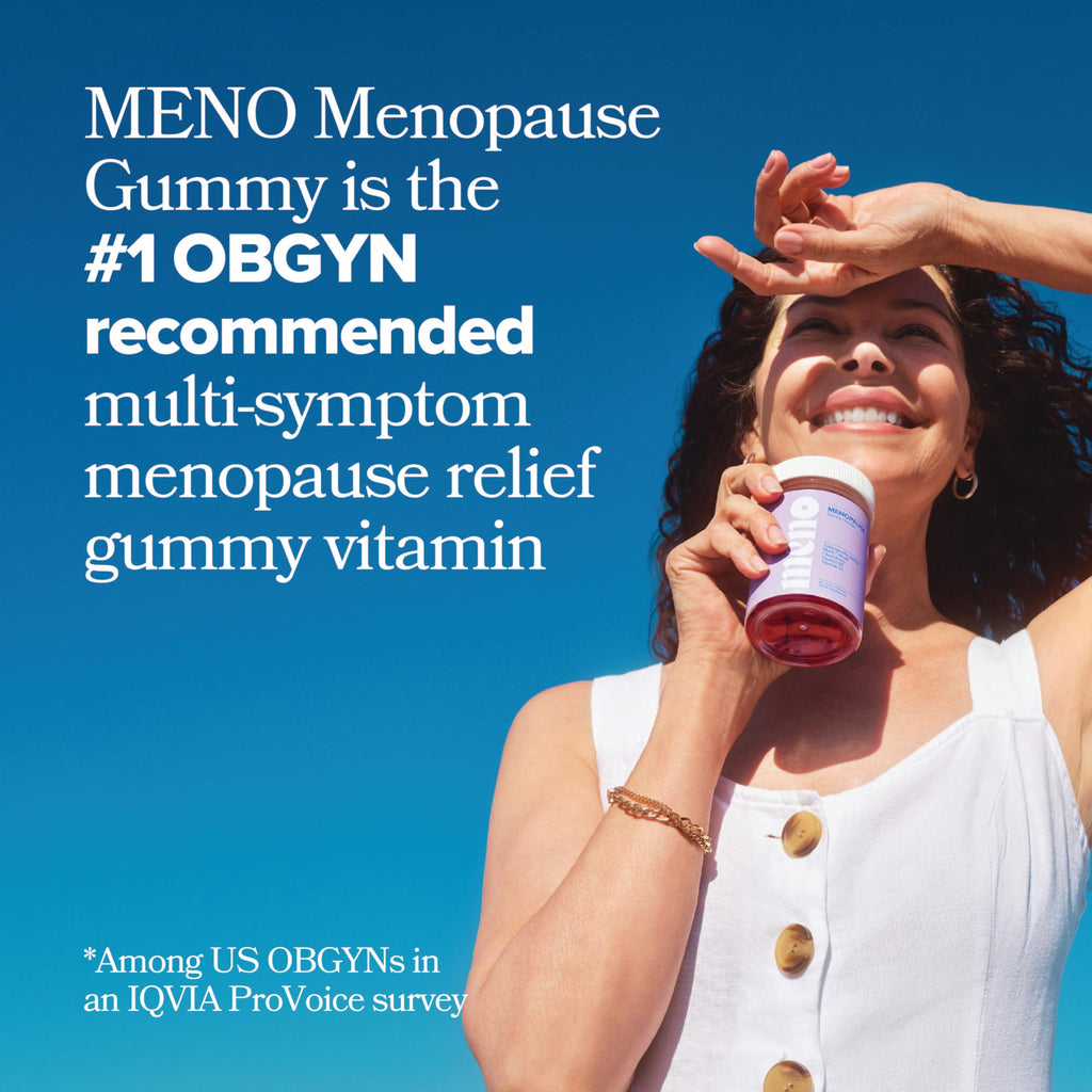 O Positiv Meno Menopause Gummies packaging and box details