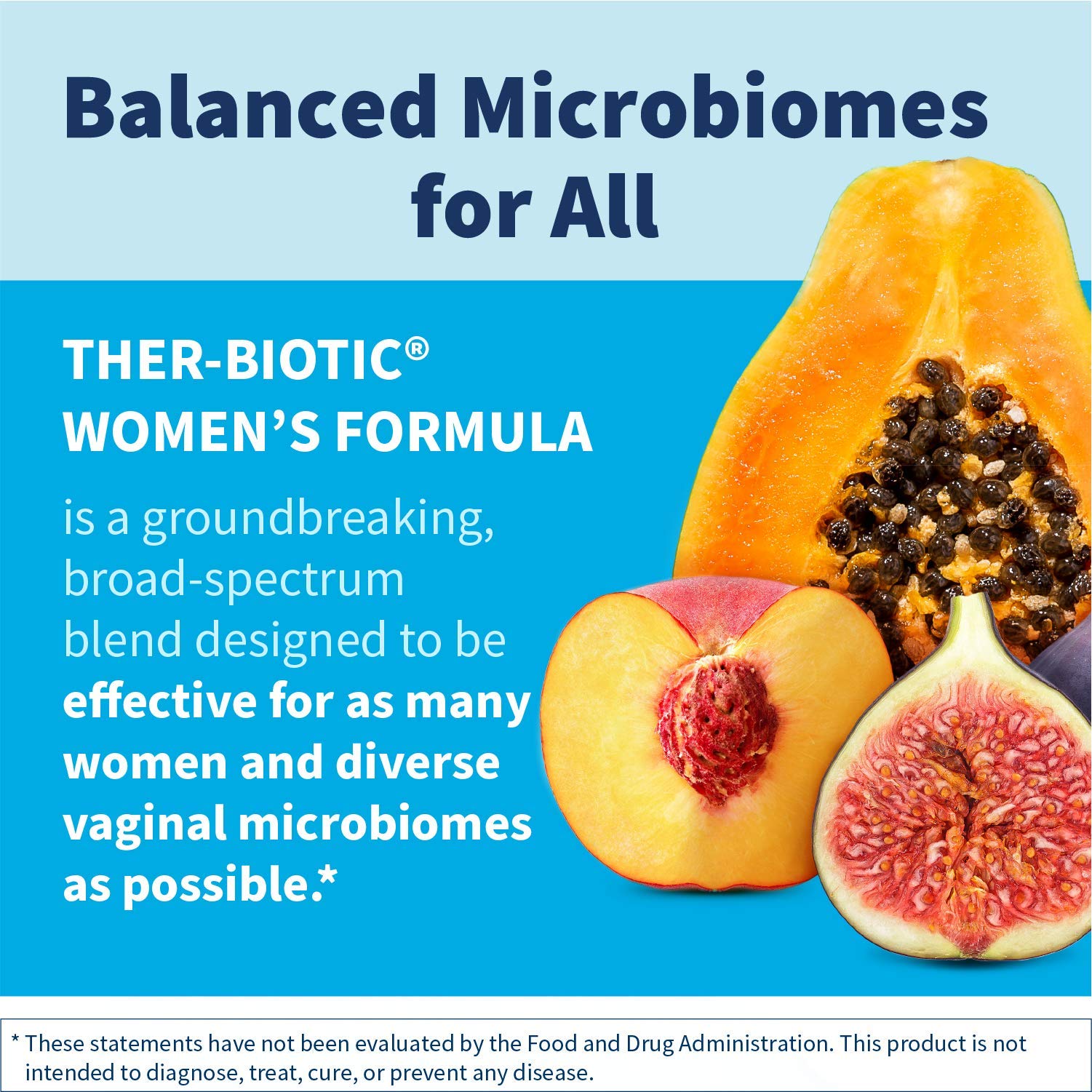 Ther-Biotic Women's Probiotic benefits - urinary tract and vaginal flora support