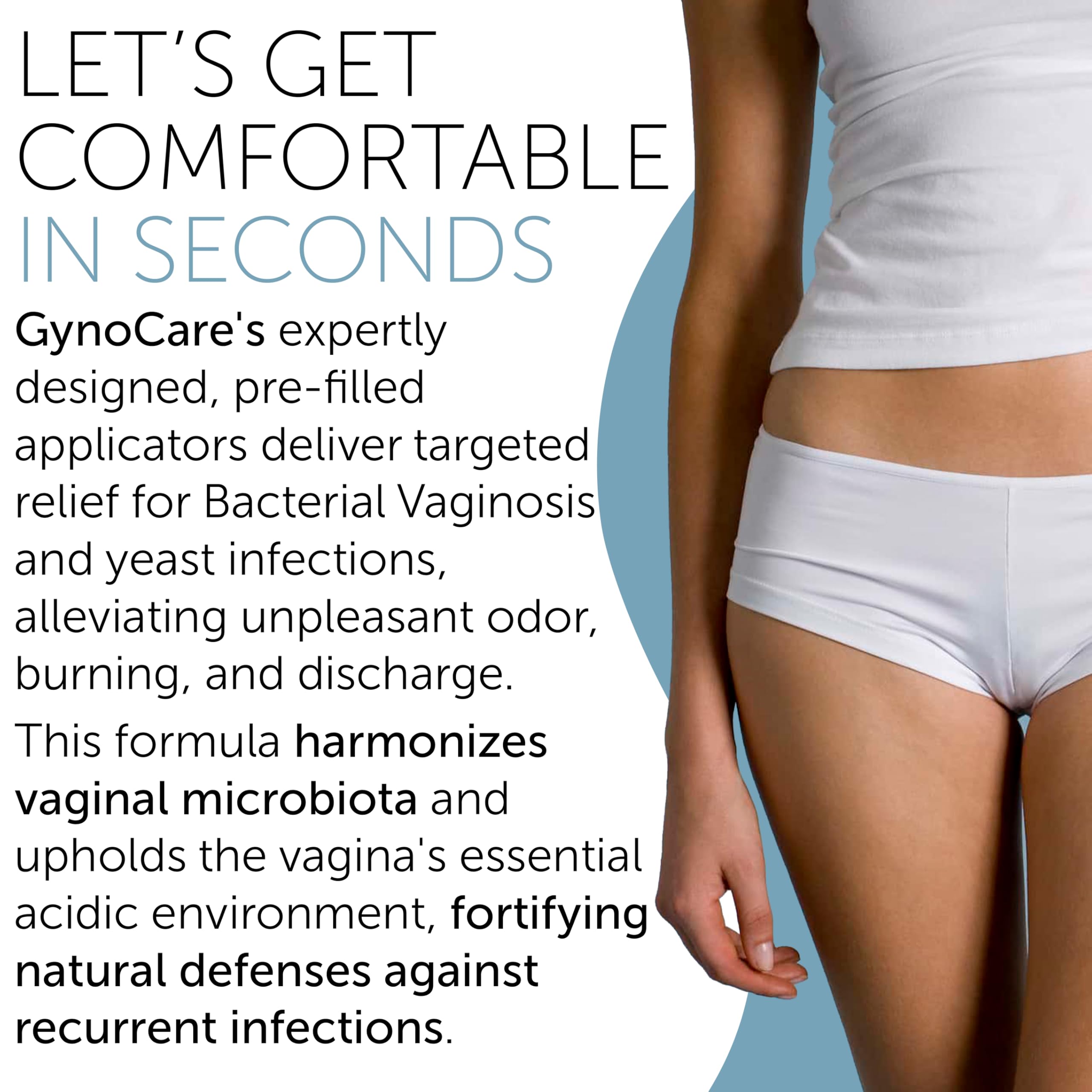 Terramed vaginal probiotic applicator showing hygienic design