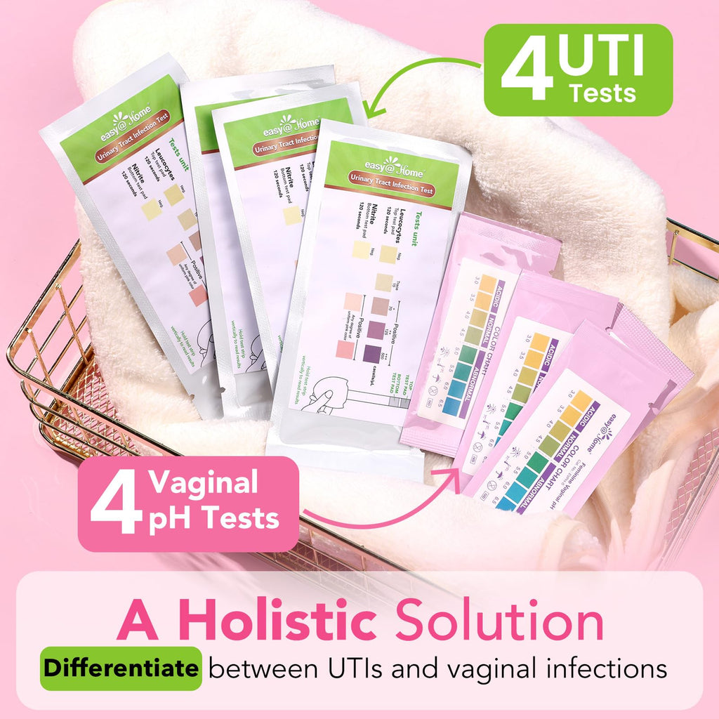 Contents of Easy@Home feminine health testing kit