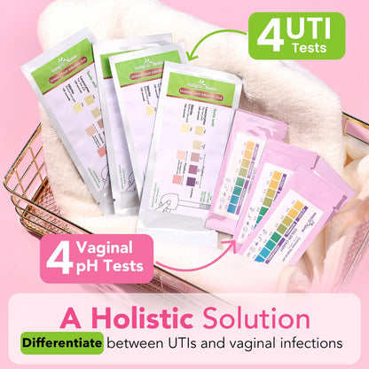 Contents of Easy@Home feminine health testing kit