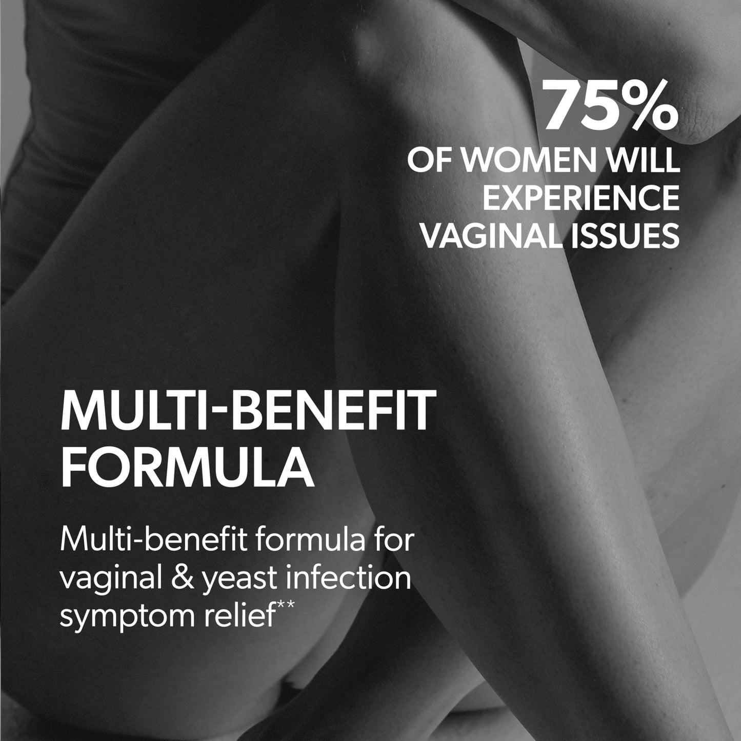 Azo women yeast plus tablets side panel with ingredient details