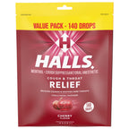 Halls cough drops value pack packaging details