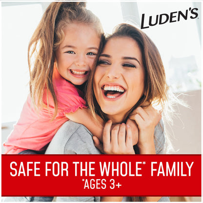 Luden's wild cherry flavored demulcent lozenges for minor throat irritation