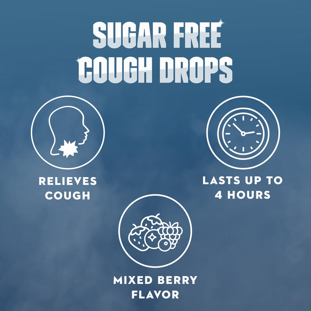 Back of Mucinex Instasoothe box showing ingredients