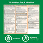 Side view of Robitussin children's cough syrup pack indicating daytime non-drowsy benefits