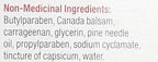 Close-up of Buckley's 100ml fast-acting chest congestion relief syrup secure safety cap.