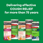 Back side display of the imported pediatric cough remedy showing instructions and age limits.