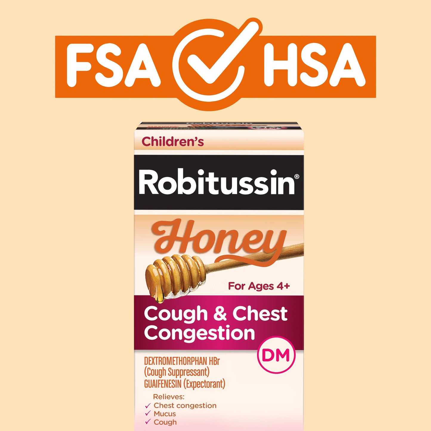 Robitussin family pack of three liquid bottles for children's seasonal cold and cough management.