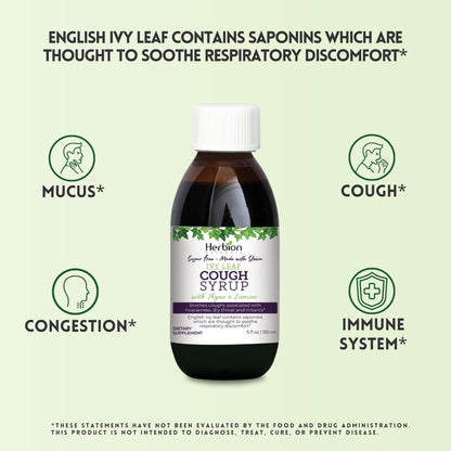 Herbion English ivy leaf thyme and licorice expectorant syrup dosage directions