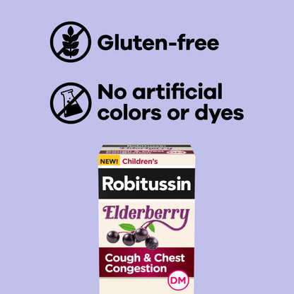 Robitussin non drowsy chest congestion relief syrup for kids dosage instructions view