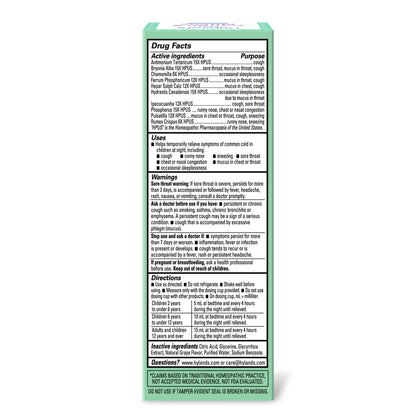 Hyland's naturals children sleep aid and mucus relief liquid
