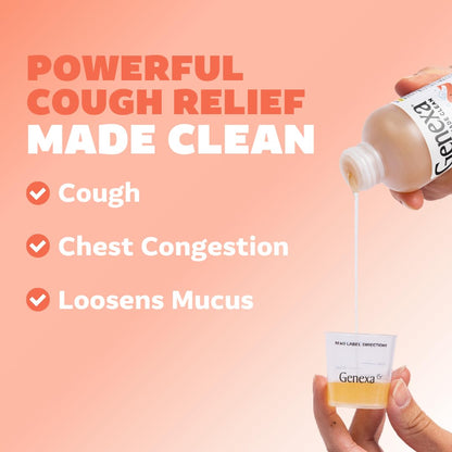 Organic blueberry flavor clean medicine for kids chest congestion and mucus relief