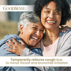 Alcohol free raspberry cough syrup packaging showing twelve years plus age limit