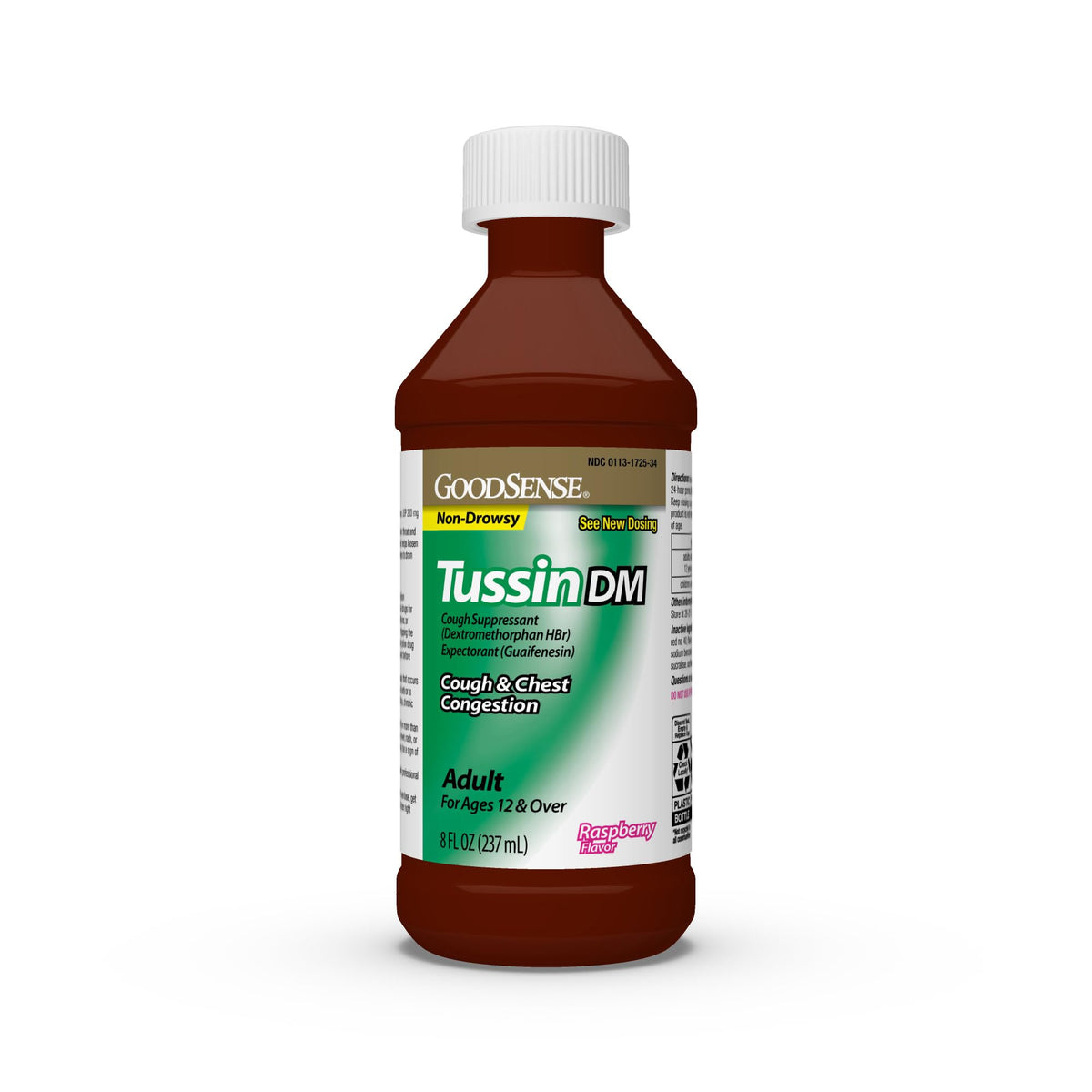 GoodSense healthcare products chest congestion syrup close up view
