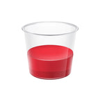 USA sourced over the counter cough suppressant liquid on white background