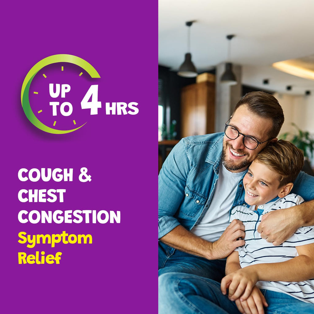 Robitussin non drowsy formula cough suppressant and expectorant liquid for kids with included measuring cup