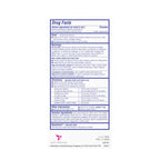 Delsym children's 12 hour grape liquid bottle unboxed on a clean clinical backdrop