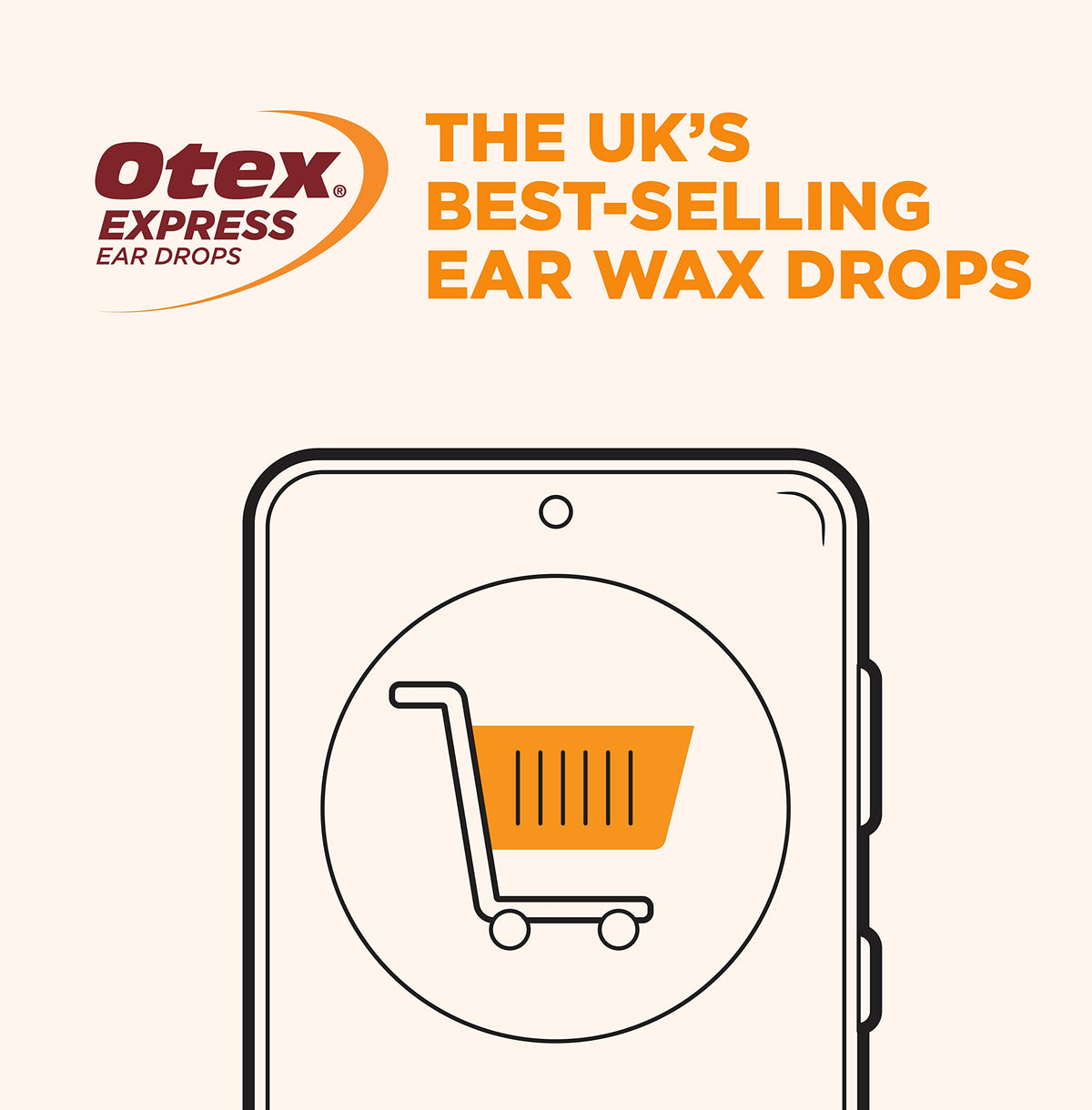 Otex Express ear drops dropper tip orientation