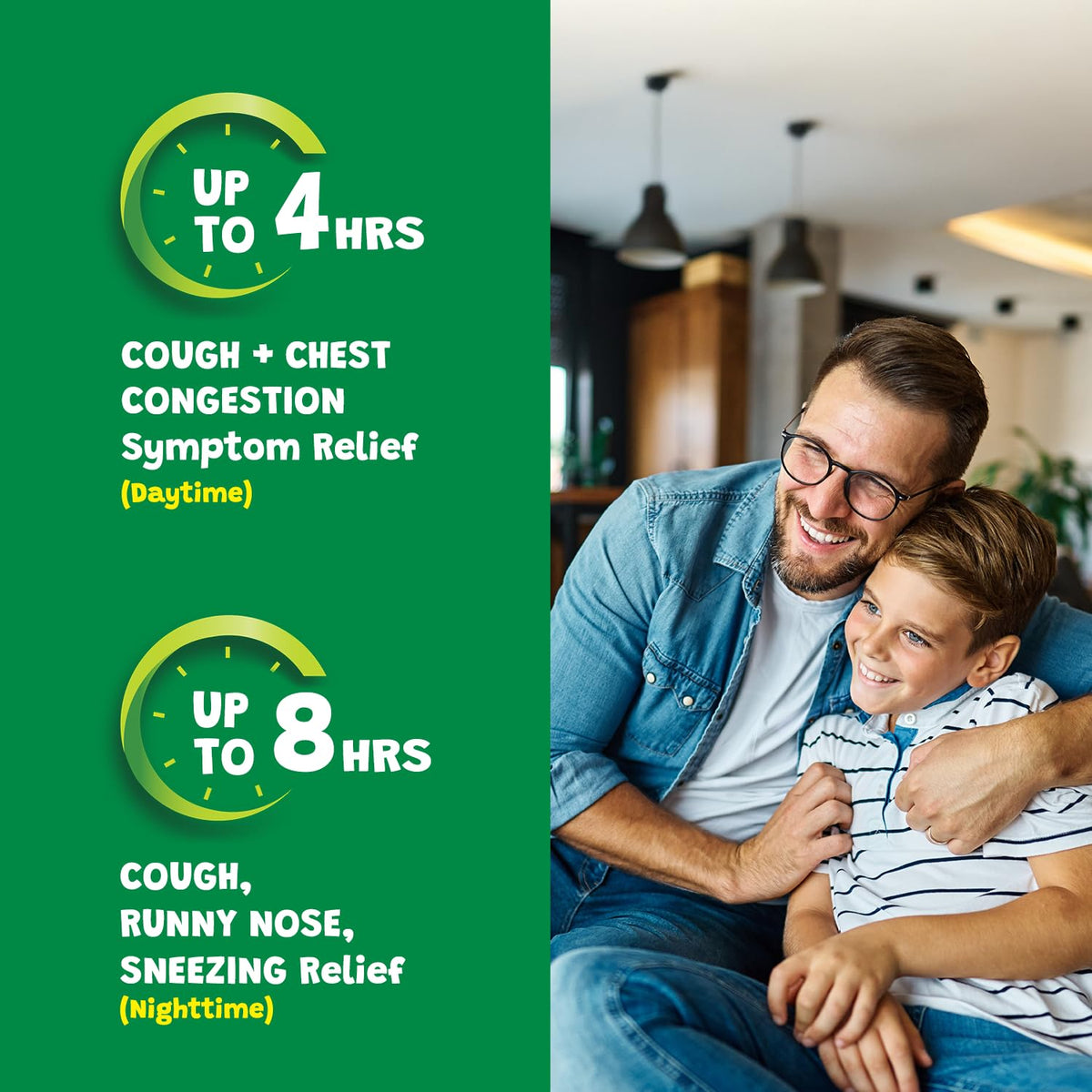 Children's Robitussin nighttime cough long acting fruit punch flavor syrup