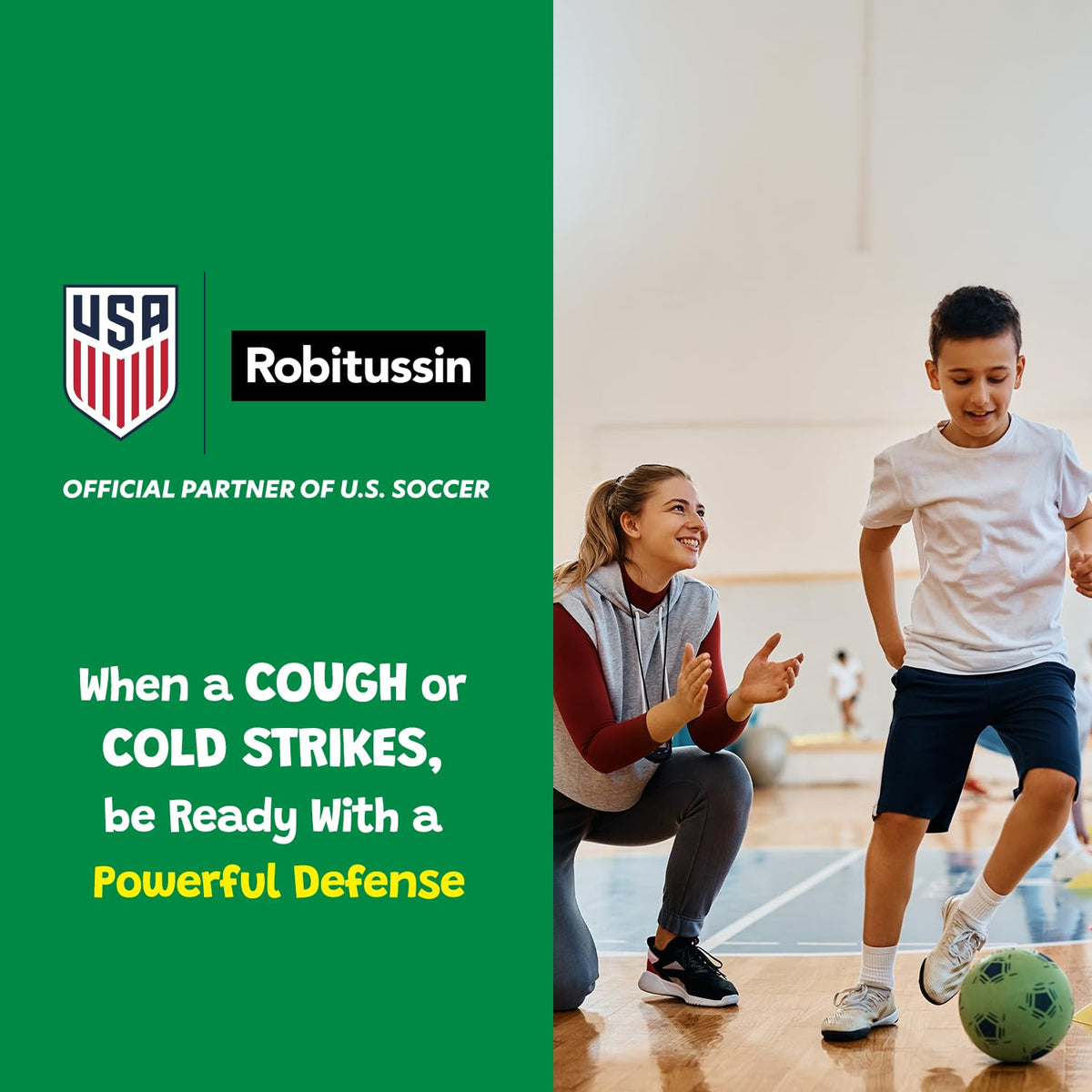 Robitussin dual pack child cold medicine for day and night symptom relief