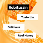 Robitussin imported cold and flu relief formula showing active ingredients list