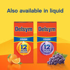 Authentic USA imported Delsym daytime and nighttime cough suppression tablets