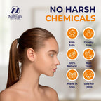 Natrulo Organic Ear Oil lifestyle view with natural botanical elements