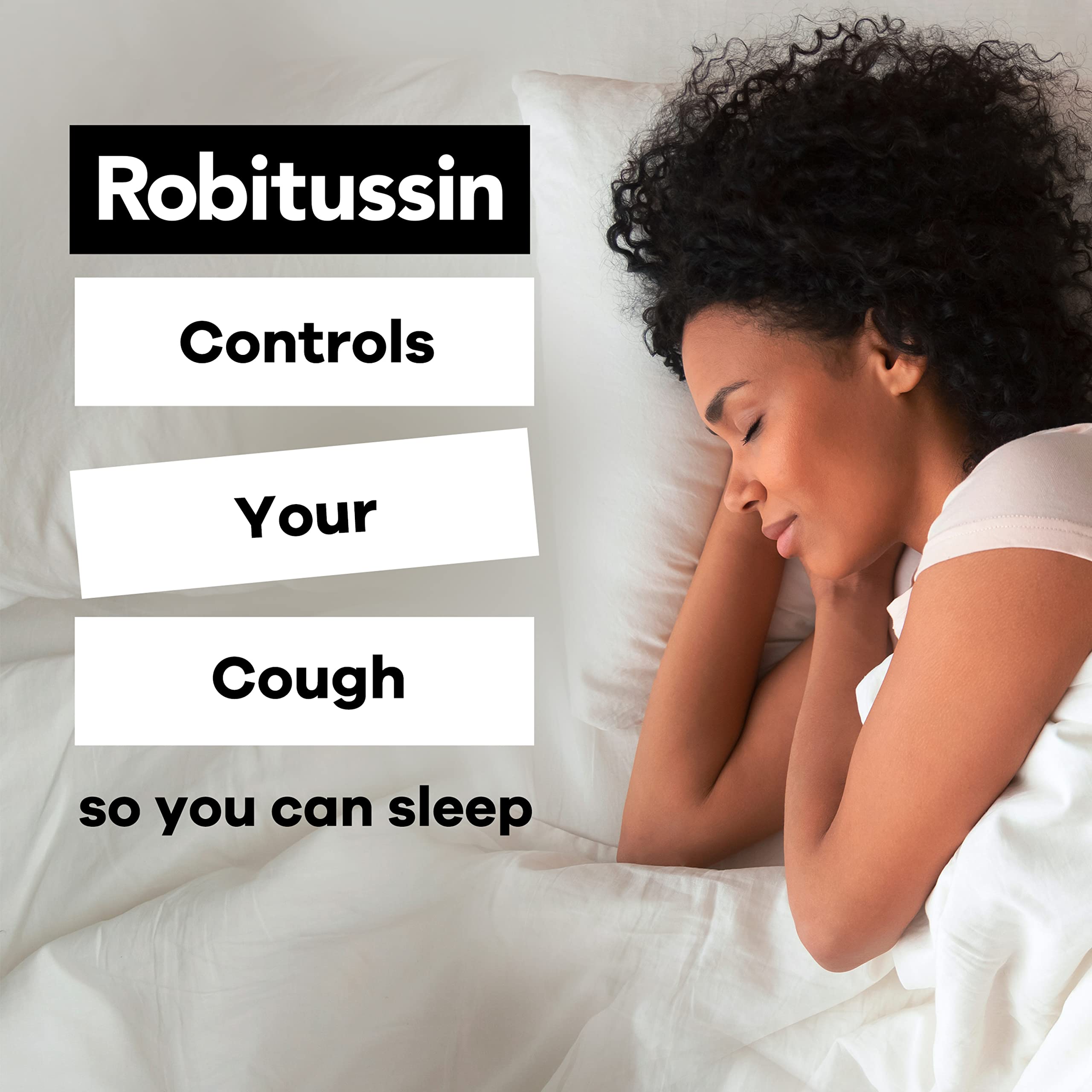 Robitussin adult liquid nighttime cough medicine berry flavor packaging details.