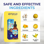 Natrulo Westone Comfort Ear back label ingredient details