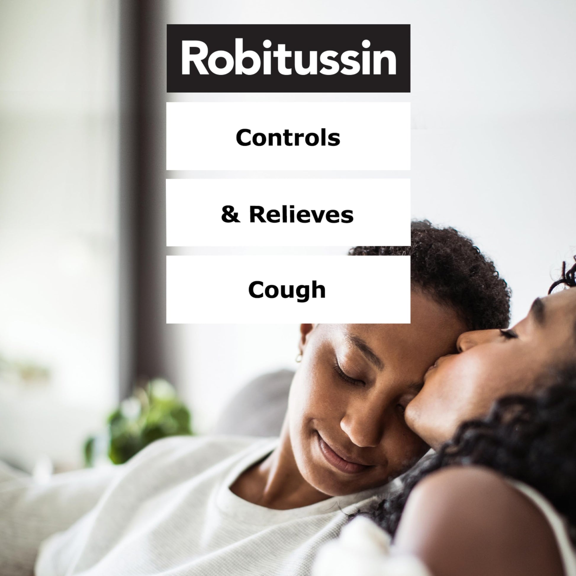 Robitussin Adult Formula Cough Suppressant packaging back view highlighting the active ingredients list