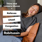Robitussin 8 fluid ounce raspberry flavor cough syrup bottle displaying dosage instructions and warnings.