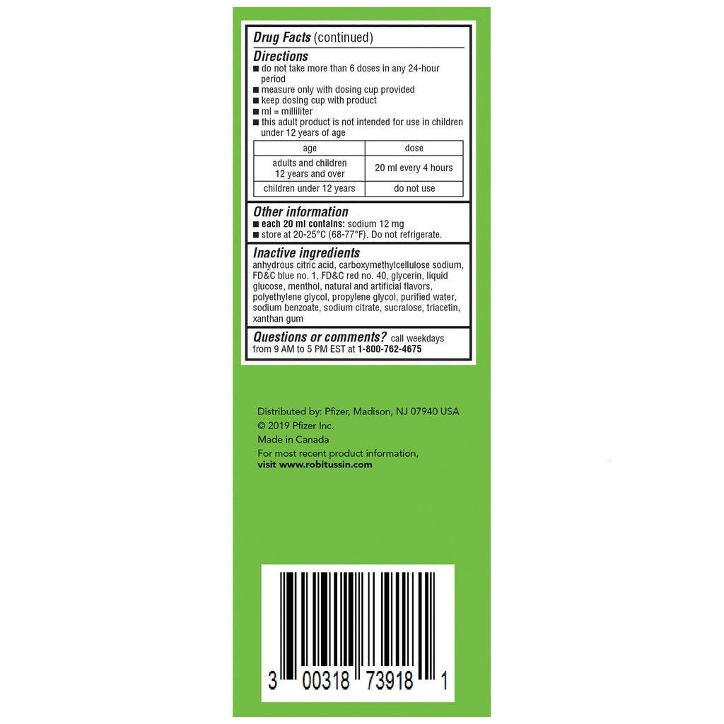 Full clinical product profile for adult respiratory care and mucus thinning support.