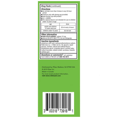 Full clinical product profile for adult respiratory care and mucus thinning support.