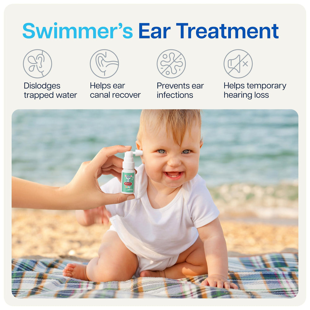 Naveh Pharma Dry Ears Baby side label ingredient details