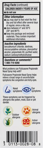 GoodSense 24-hour multi-symptom allergy nasal spray for congestion relief