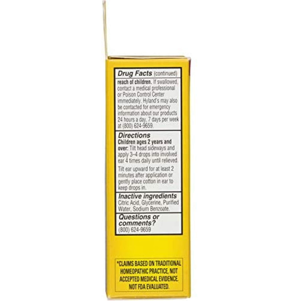 Natrulo Natural Ear Drops dropper applicator and bottle design closeup.