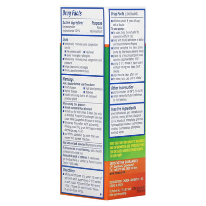Zicam fast acting nasal spray bottle next to its original protective outer carton
