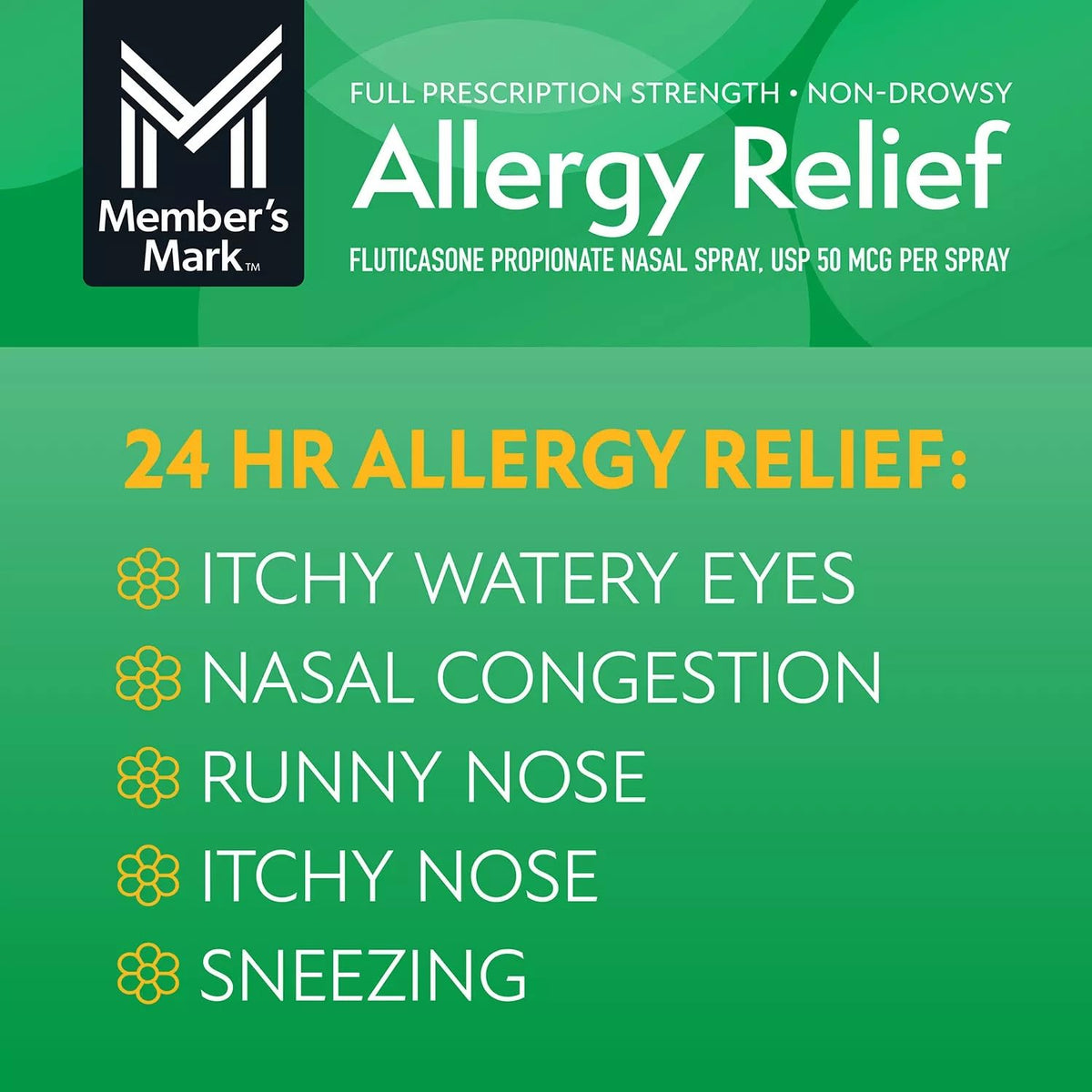 VITACRUSH allergy relief nasal spray multi-pack packaging details and usage directions.