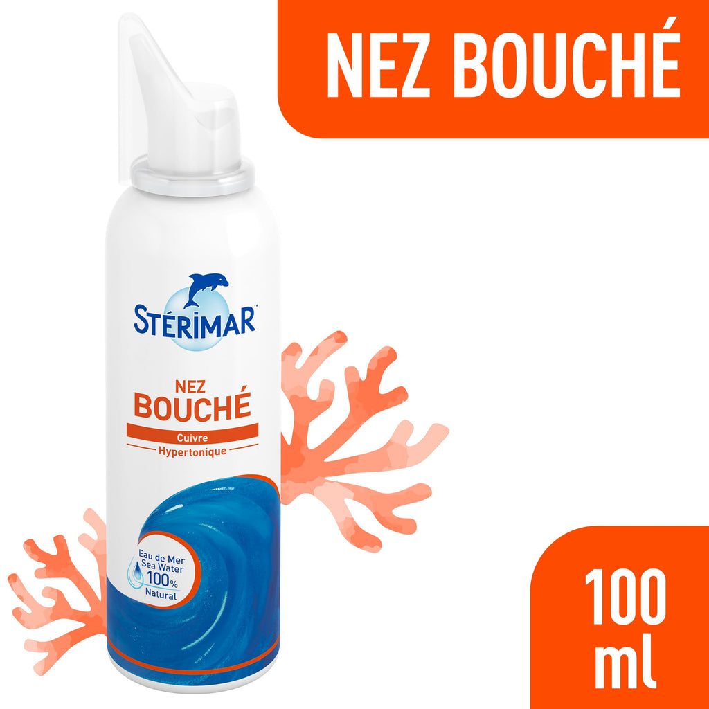 Sterimar natural sea water congestion relief spray nozzle detail