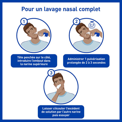 Sterimar drug free nasal mist bottle for sinus relief