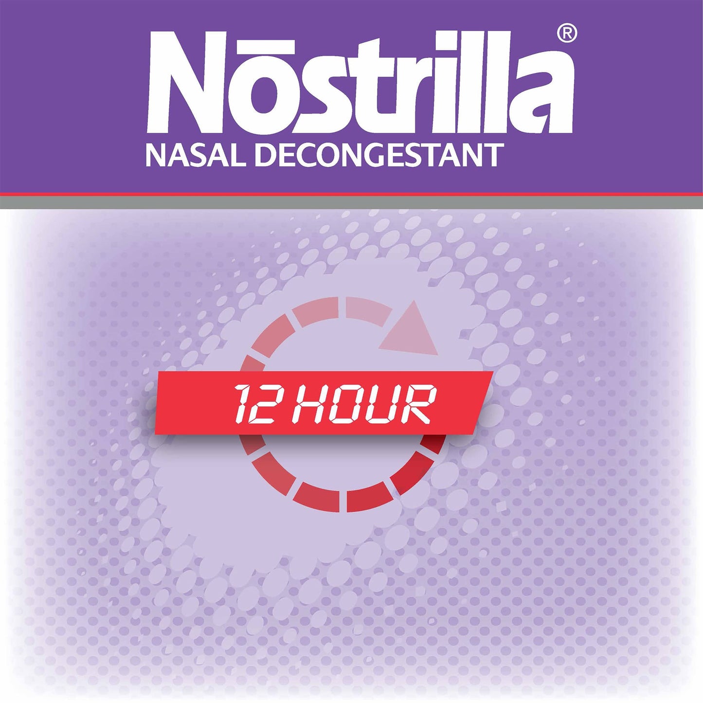 Side panel of Nostrilla spray showing directions for adults and children over six
